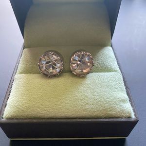 Vintage Karl Lagerfeld Stud Earrings